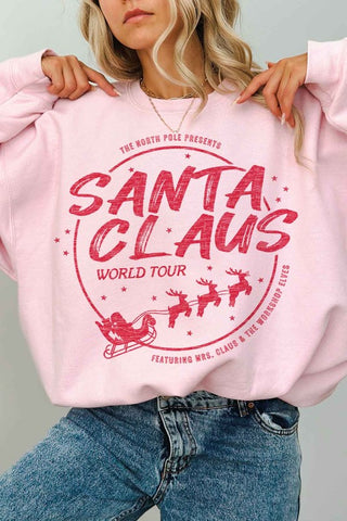 SANTA CLAUS WORLD TOUR OVERSIZED SWEATSHIRT