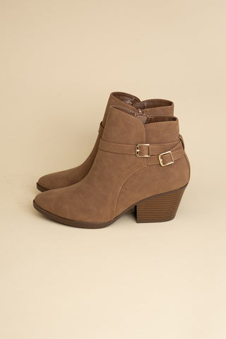 Ankle Buckle Boots