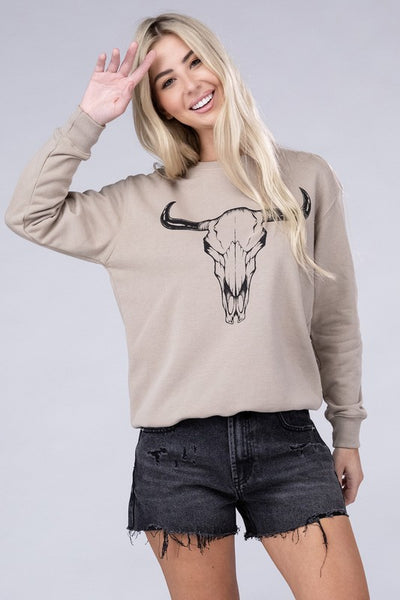 Cow Skull Sweatshirts